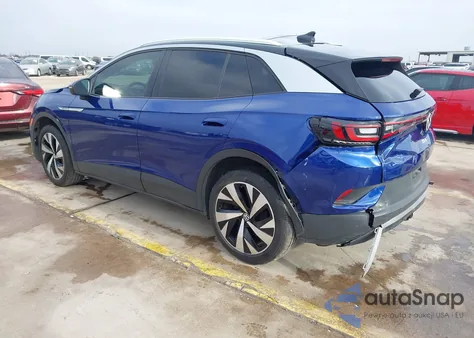 2021 Volkswagen Id.4 Awd Pro S из США, поврежденный, VIN WVGUNPE20MP066398